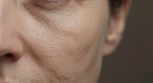 Huid vóór een BellaPeel-behandeling